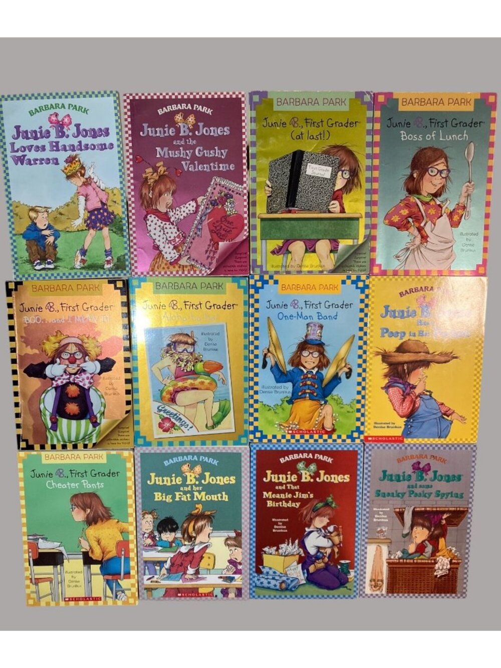 Junie B. Jones Book Lot Of 12 By Barbara Park Paperbacks